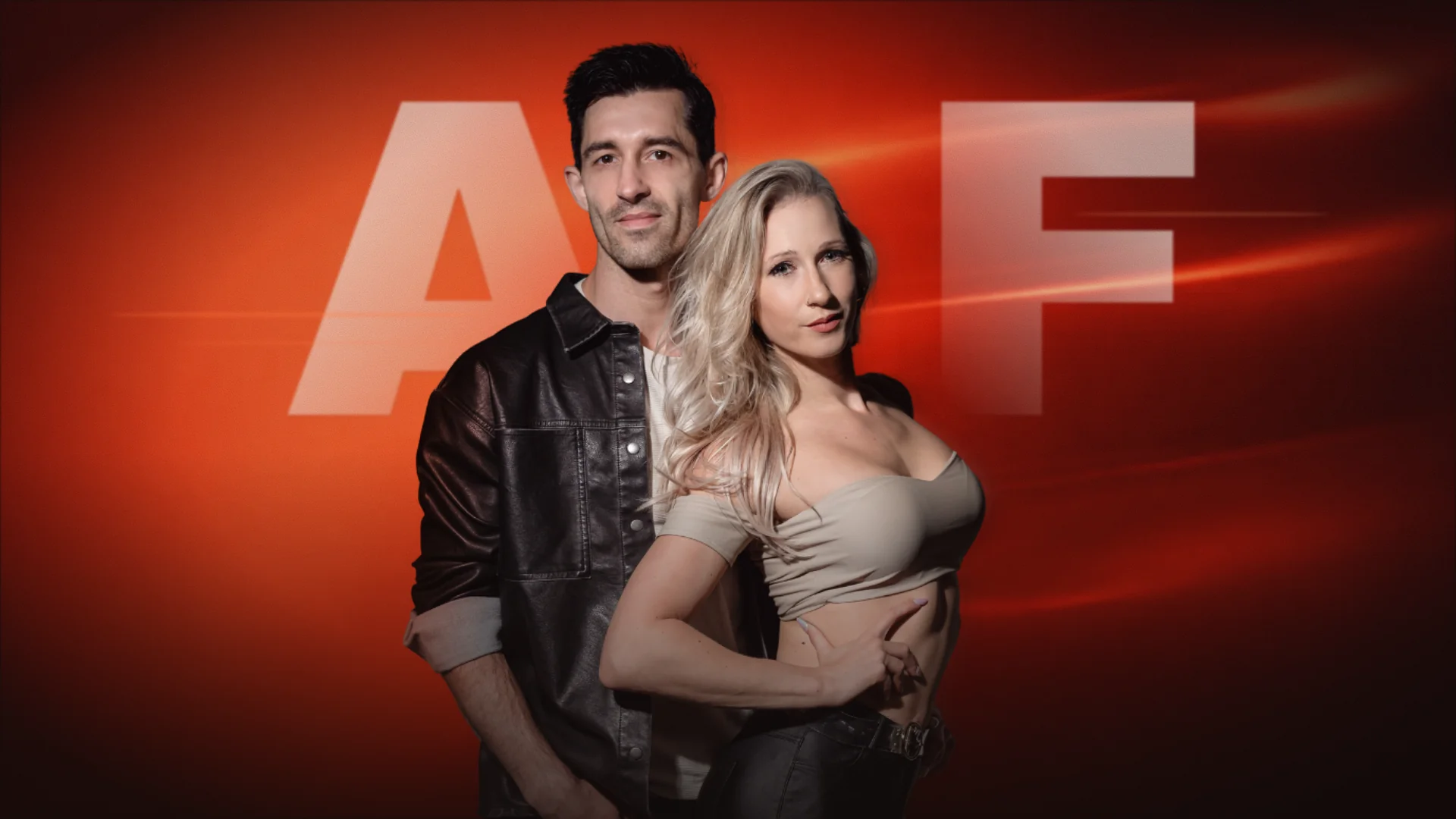 Alexej und Florence vor rotem Hintergrund – 6 Hours of Zouk