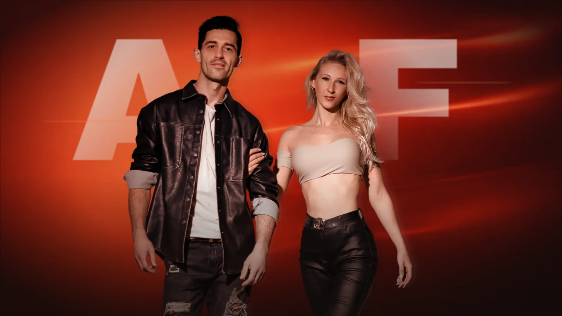 Alexej und Florence im roten Studiolicht – Brazilian Zouk Angebote von A&F Studio