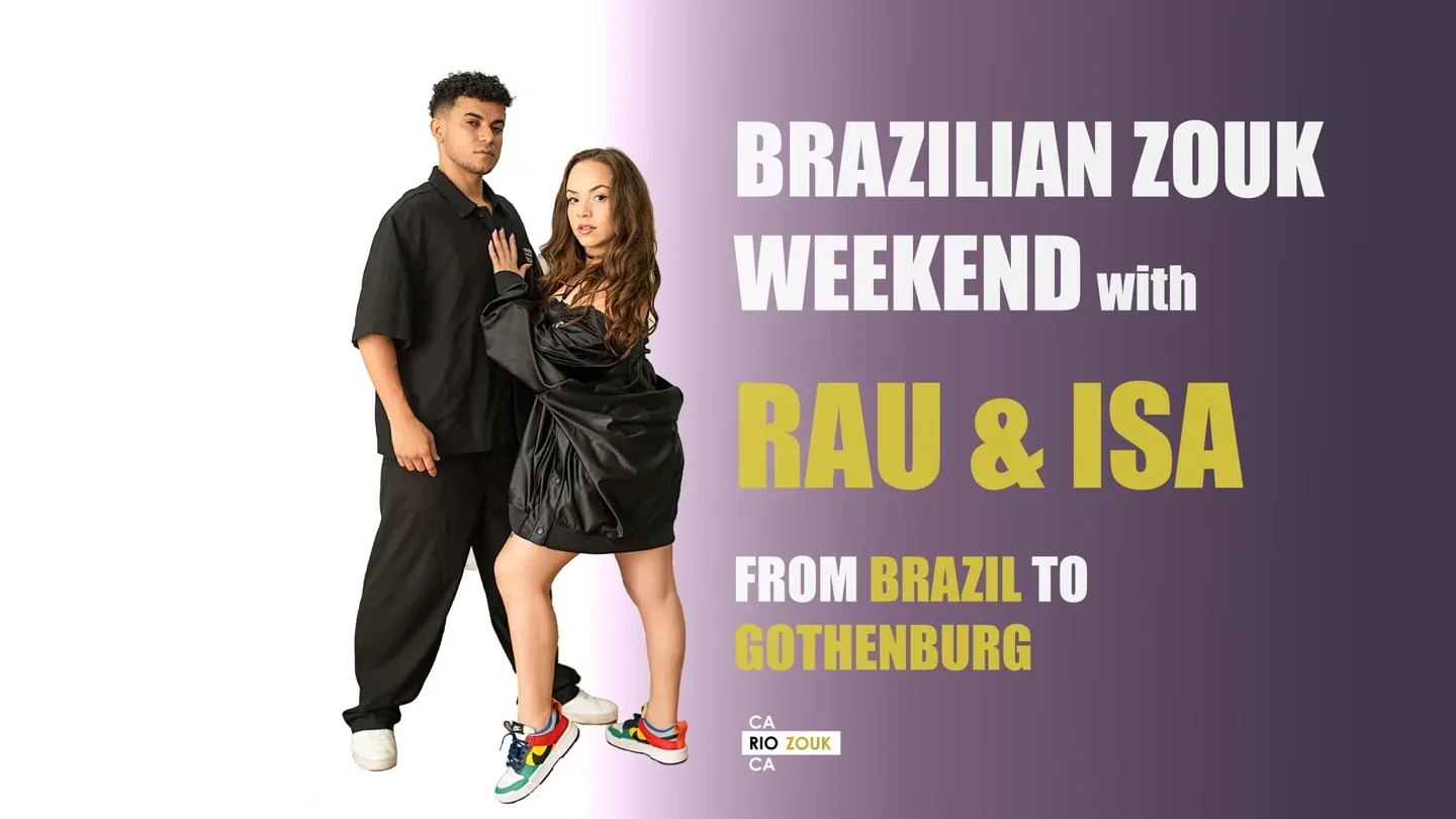 Brazilian Zouk Weekend with Rau & Isa · Originalflyer 9.–11. Okt. 2026