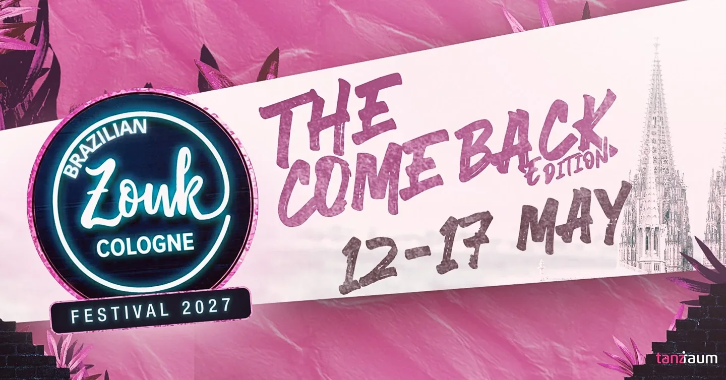 Cologne Zouk Festival - German Open Championship · Originalflyer 12.–17. Mai 2027