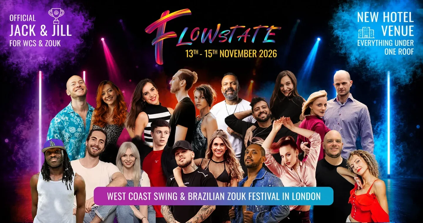 Flowstate Festival · Originalflyer 13.–15. Nov. 2026