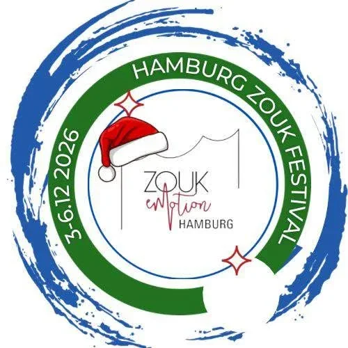 Hamburg Zouk Festival · Originalflyer 3.–6. Dez. 2026