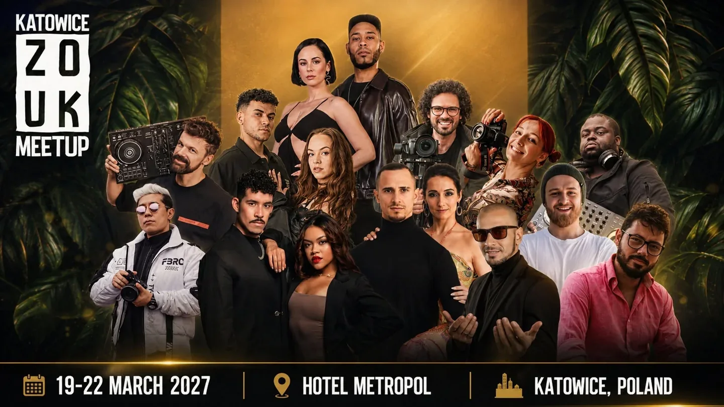 KZM – Katowice Zouk Meetup · Originalflyer 19.–22. März 2027