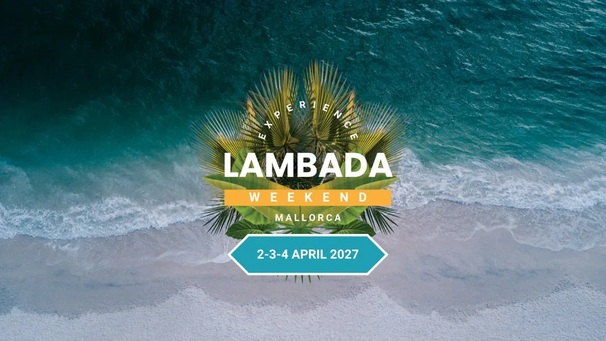 Lambada Weekend Mallorca · Originalflyer 2.–4. Apr. 2027