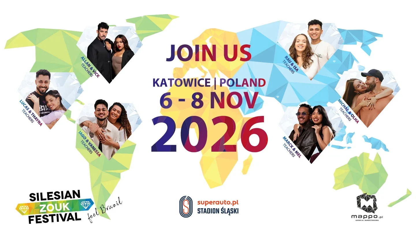 Silesian Zouk Festival & Marathon · Originalflyer 6.–9. Nov. 2026