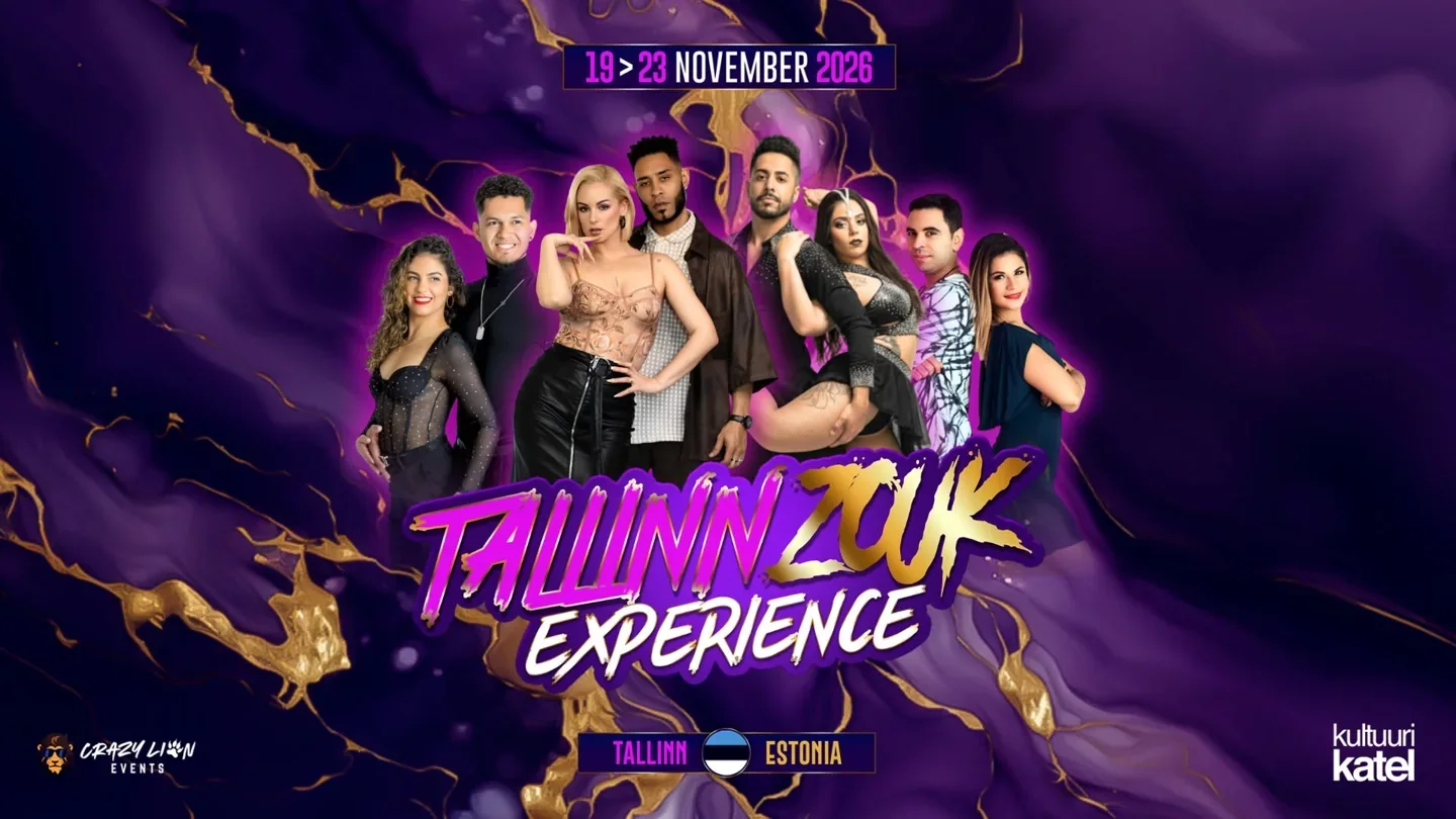 Tallinn Zouk Experience · Originalflyer 20.–23. Nov. 2026