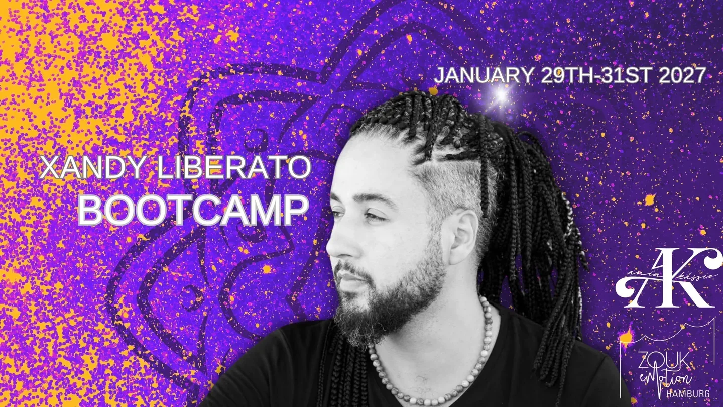 Xandy Liberato Bootcamp · Originalflyer 29.–31. Jan. 2027