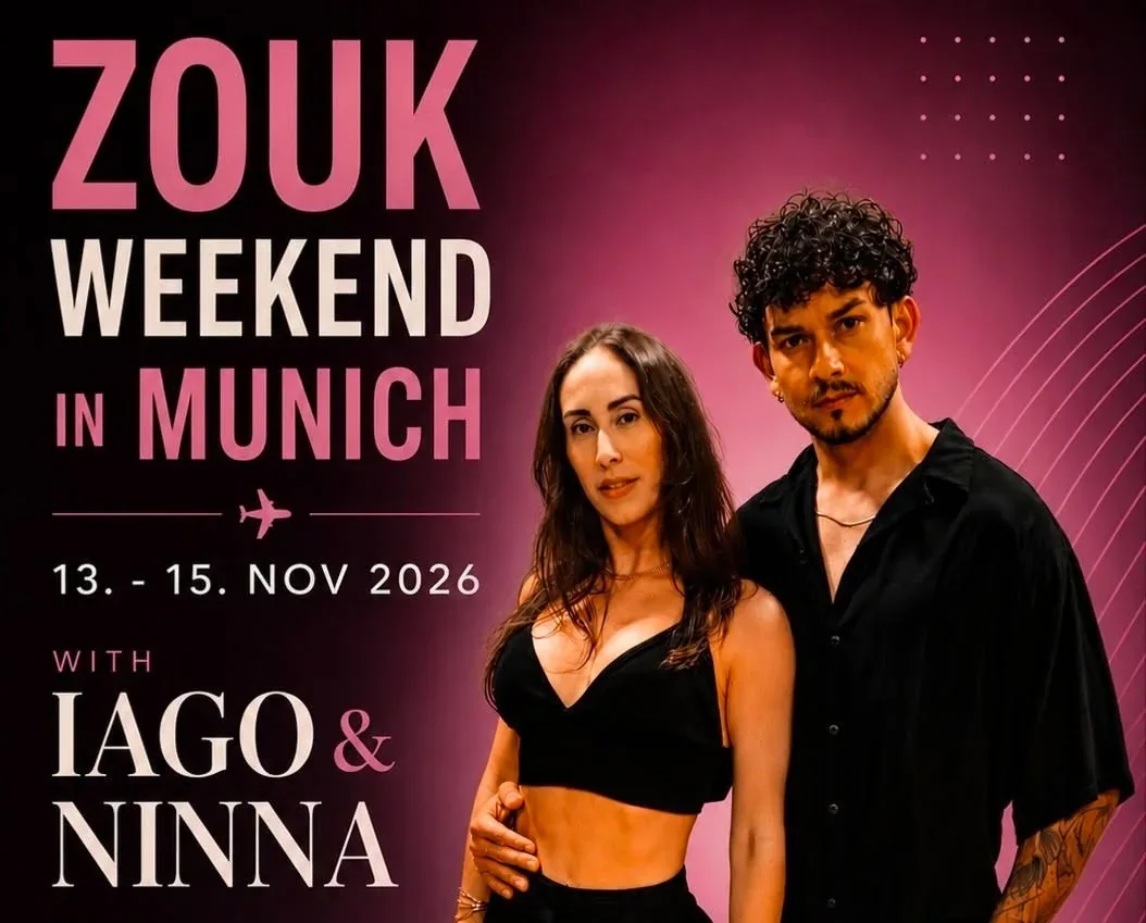 Zouk Munich Weekender · Originalflyer 13.–15. Nov. 2026