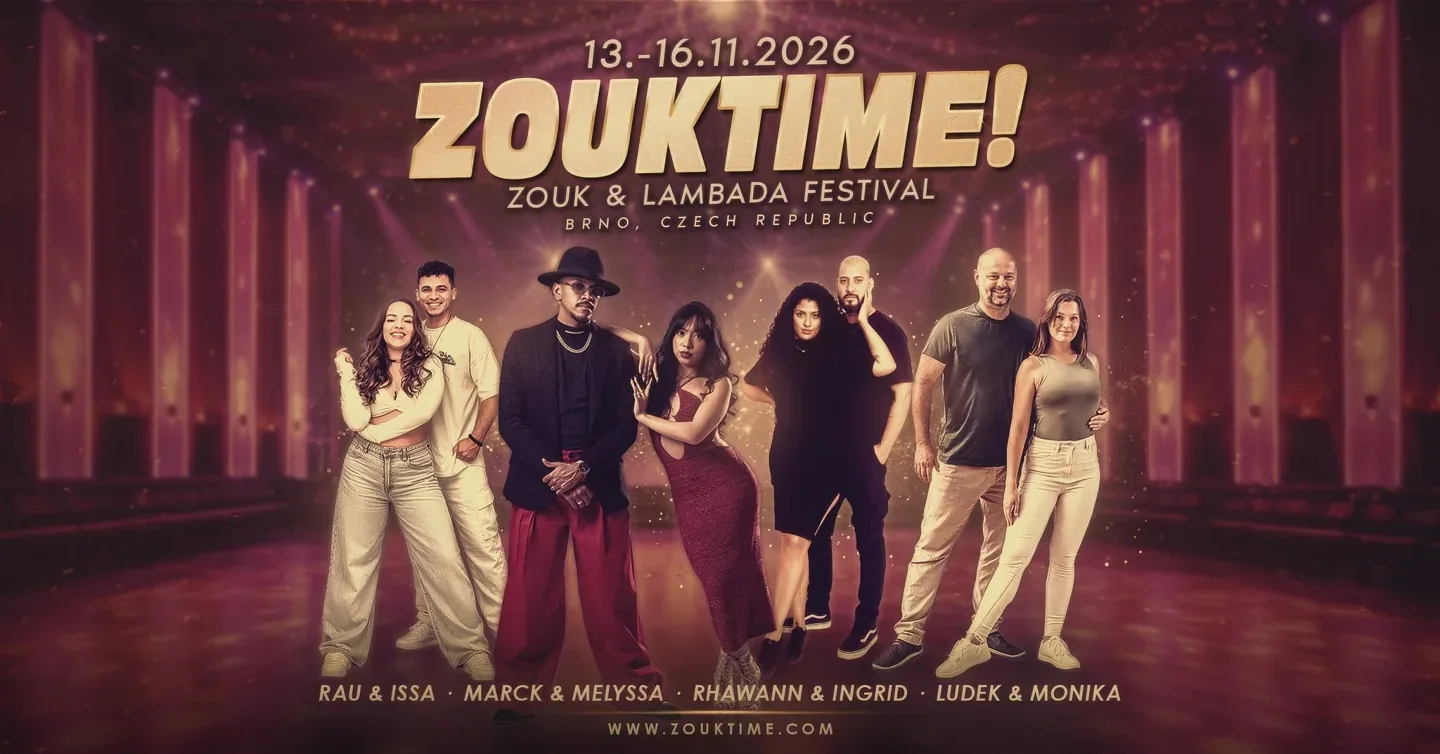 ZoukTime! zouk & lambada festival · Originalflyer 13.–16. Nov. 2026